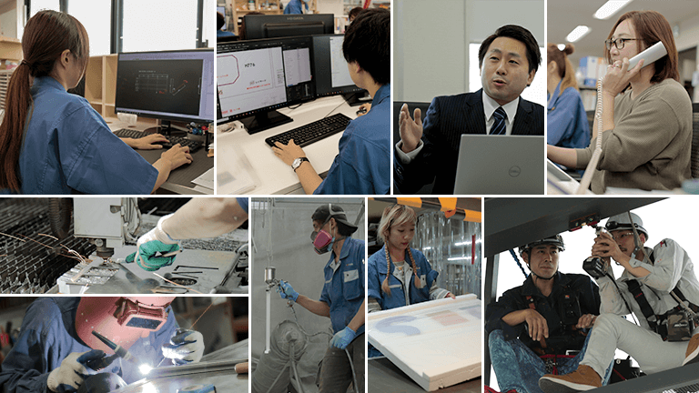 設計から施工までONE STOPで完結! 設計から施工までONE STOPで完結!