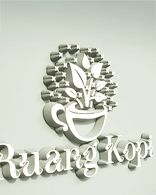 ruang kopiという文字のサイン