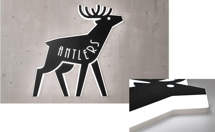 アパレル店舗のサイン