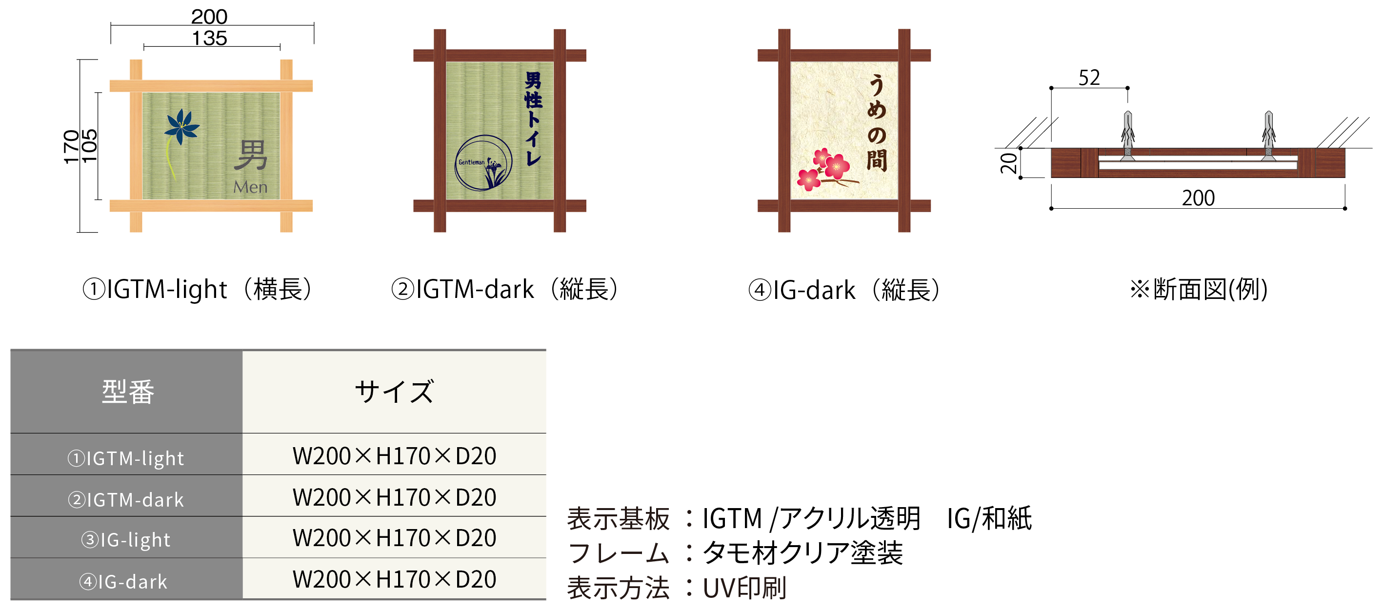 ハッケンルームサイン バラエティープレート 